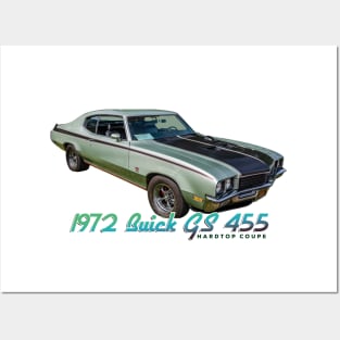 1972 Buick GS 455 Hardtop Coupe Posters and Art